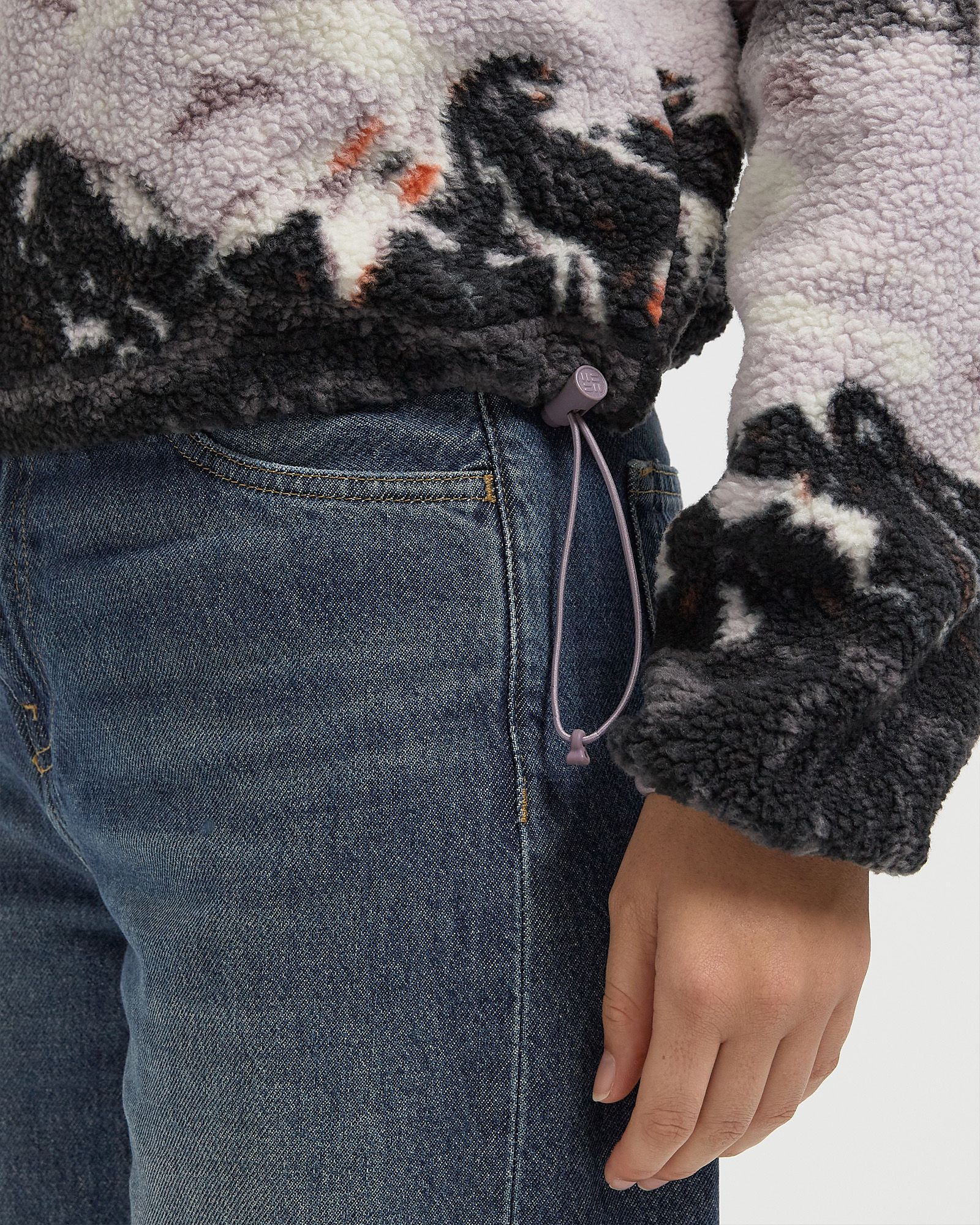 Helvetia™ II Printed Cropped Half Snap