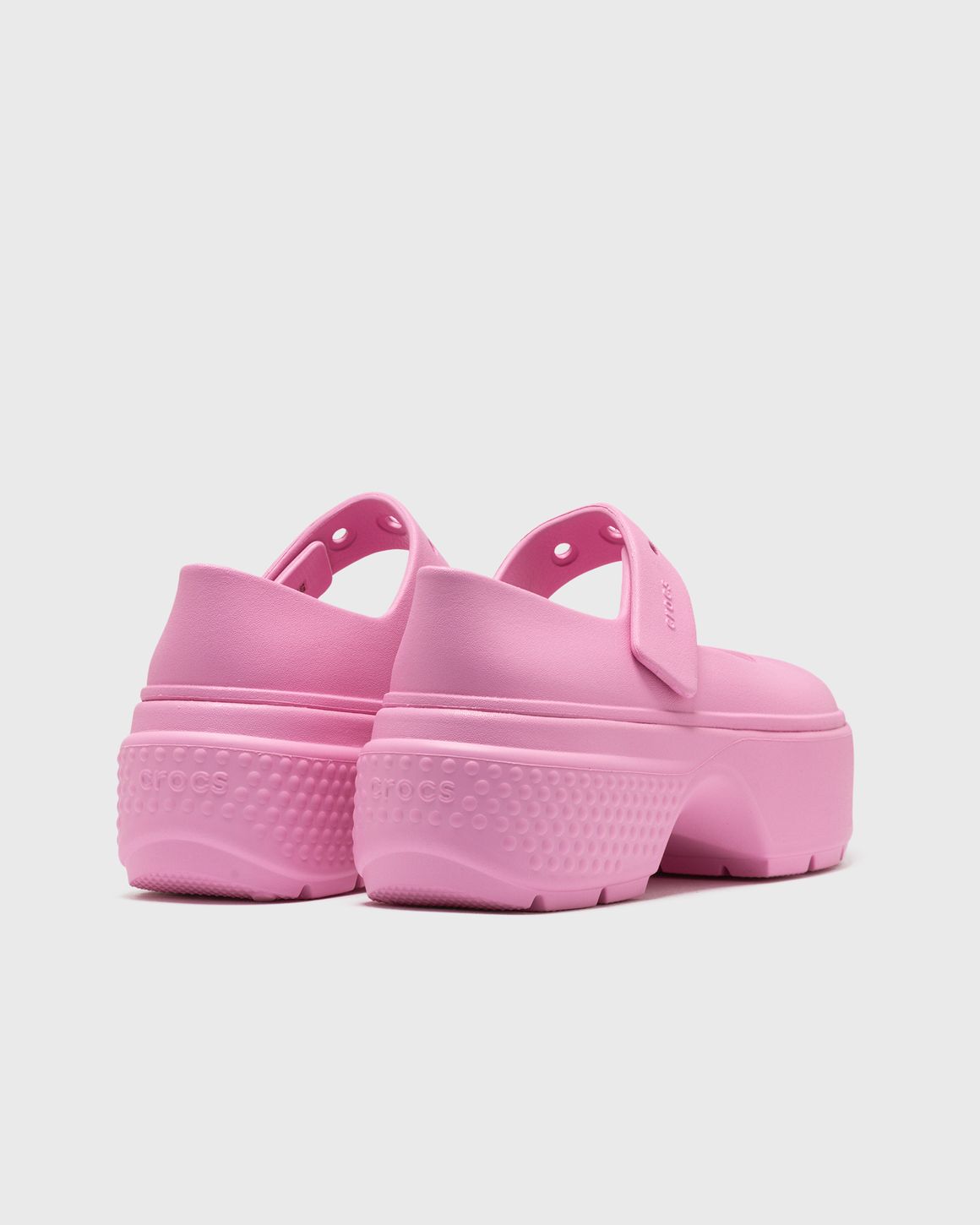 【CROCS】 Stomp Mary Jane−PINK Amazon.com | Crocs Unisex Stomp Mary Janes Pink Tweed/Pink