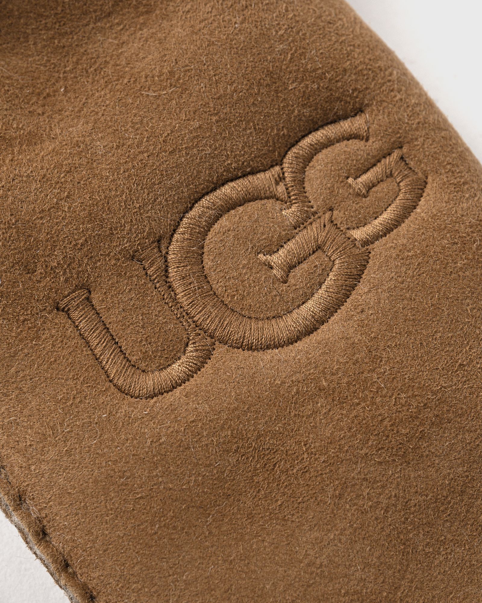 WMNS SHEEPSKIN EMBROIDER MITTEN