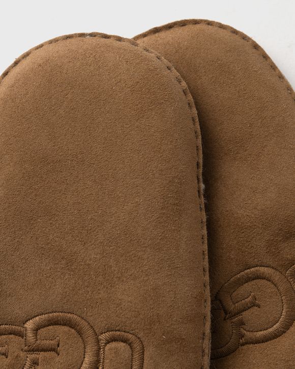 WMNS SHEEPSKIN EMBROIDER MITTEN