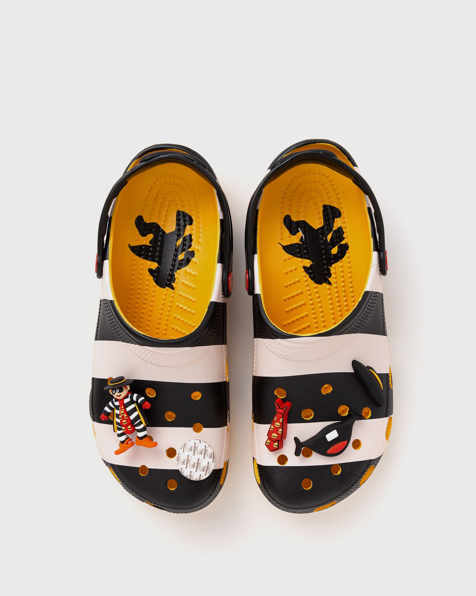 McDonalds X Crocs Classic Clog Hamburglar