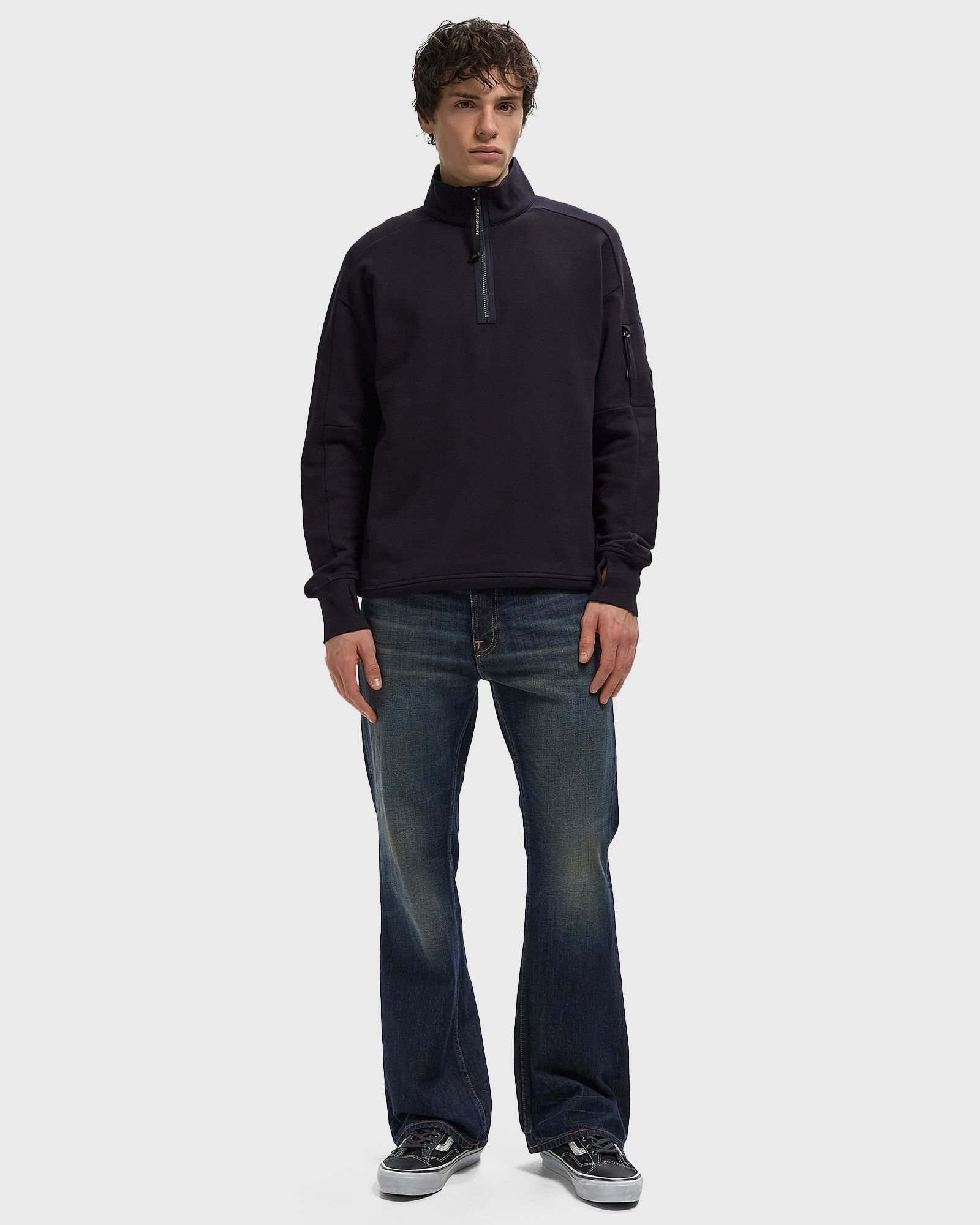 SWEATSHIRT - POLO COLLAR