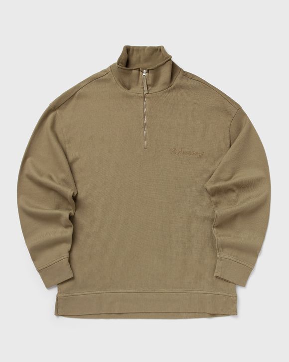 HALF ZIP SWEATSHIRT