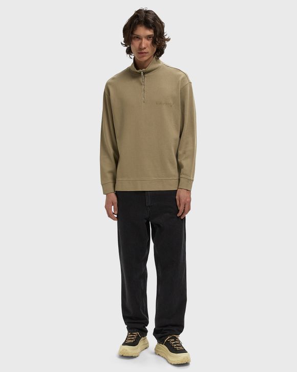 HALF ZIP SWEATSHIRT