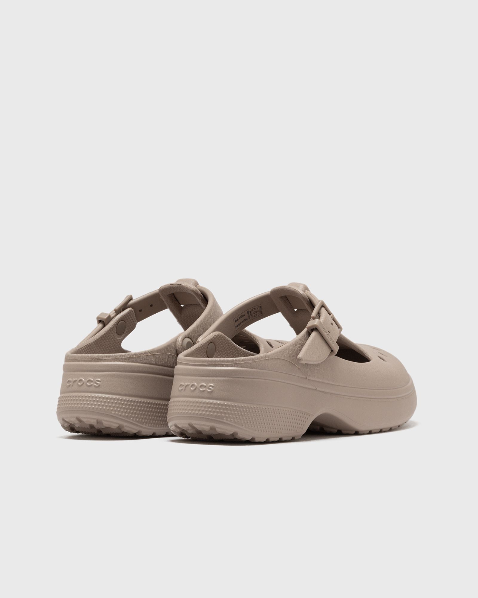 Classic Mary Jane Clog Taupe