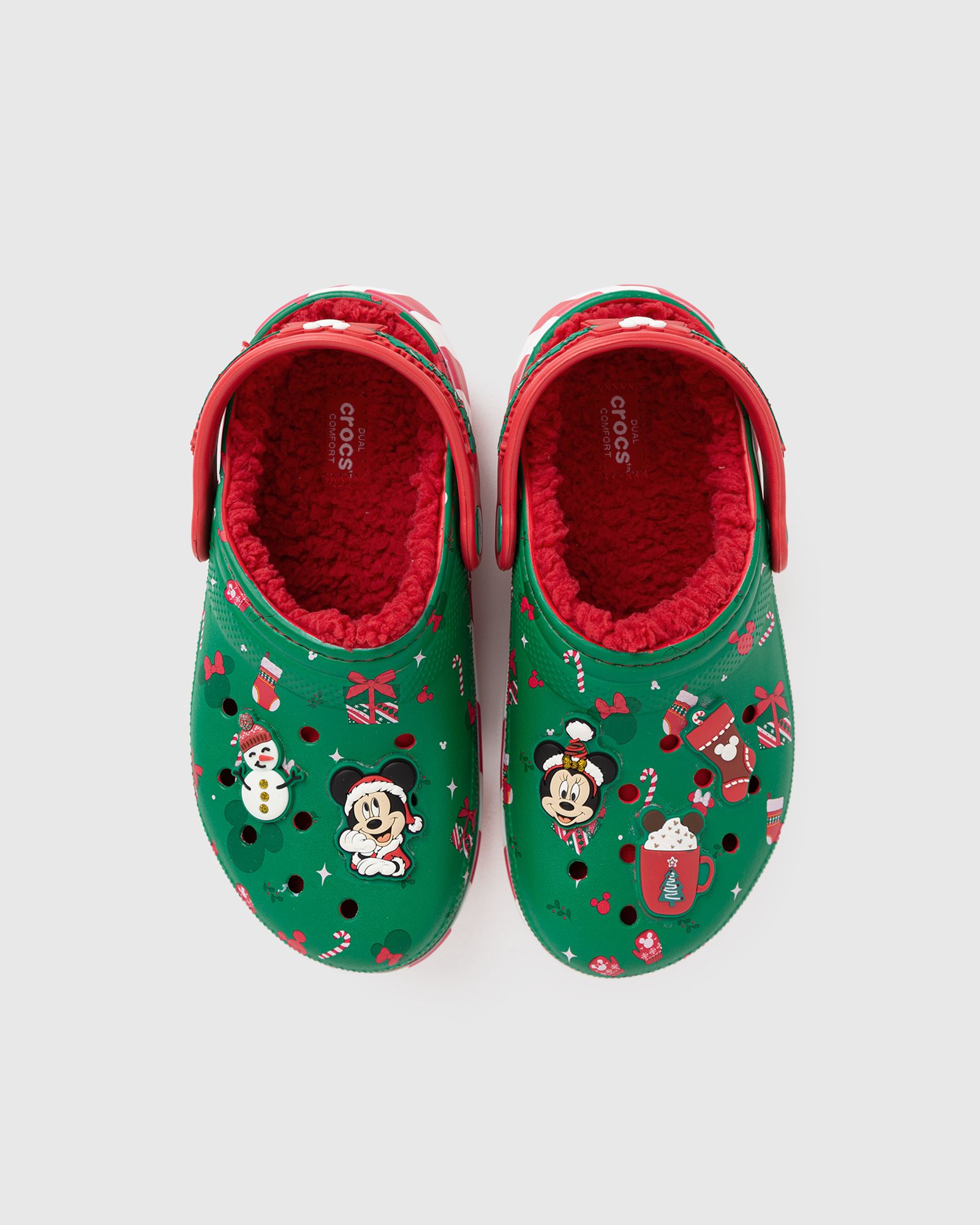 Mickey Xmas Lined Cls Clg K Mlt