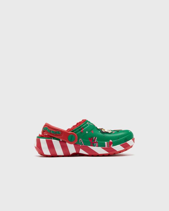 Mickey Xmas Lined Cls Clg T Mlt