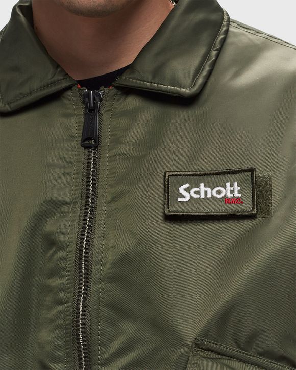Schott NYC 21090RS JACKET Green | BSTN Store