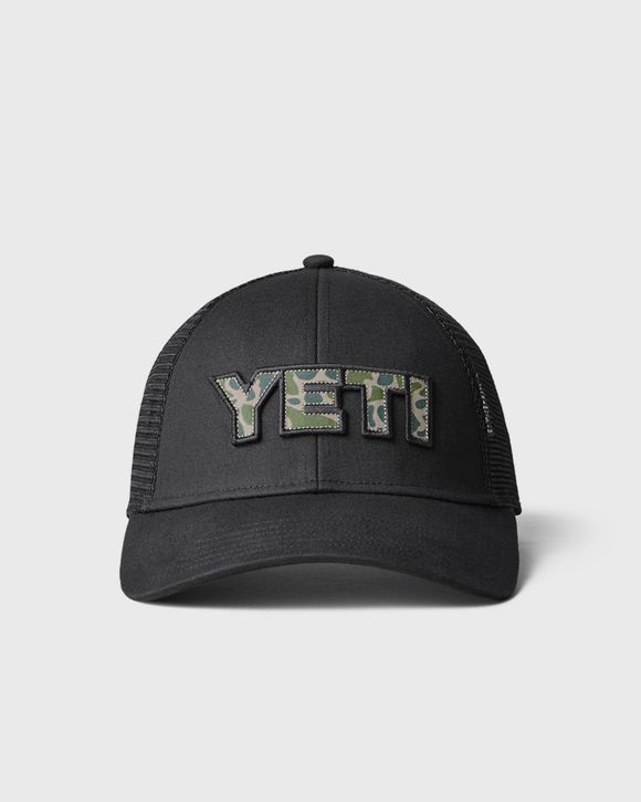 YETI CAMO LOGO BADGE TRUCKER HAT★新品送料込み★ Yeti Men's Camo Logo Badge Trucker Cap - Sustainable & Stylish