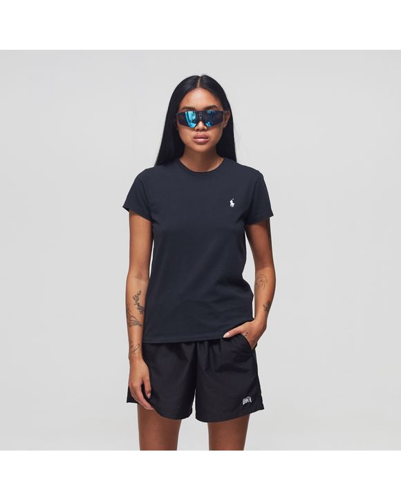 Polo Ralph Lauren Womens Crew Neck Jersey T-Shirt, Polo Black