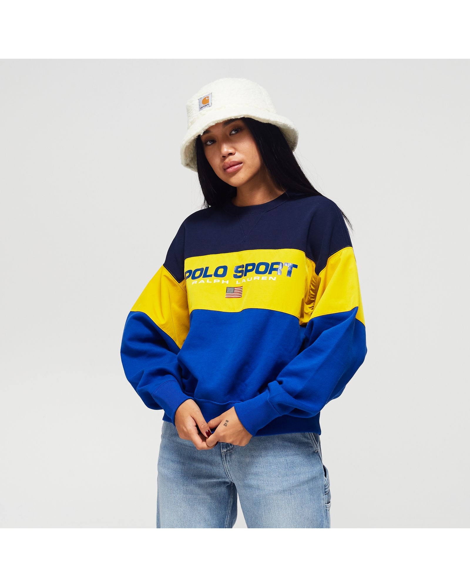 WMNS POLO SPORT CREWNECK SWEATSHIRT