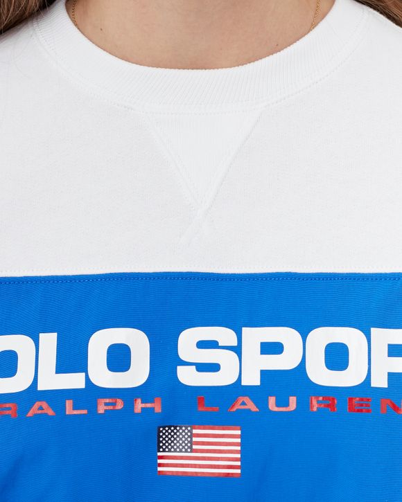 WMNS Colour-Blocked Polo Sport Sweatshirt