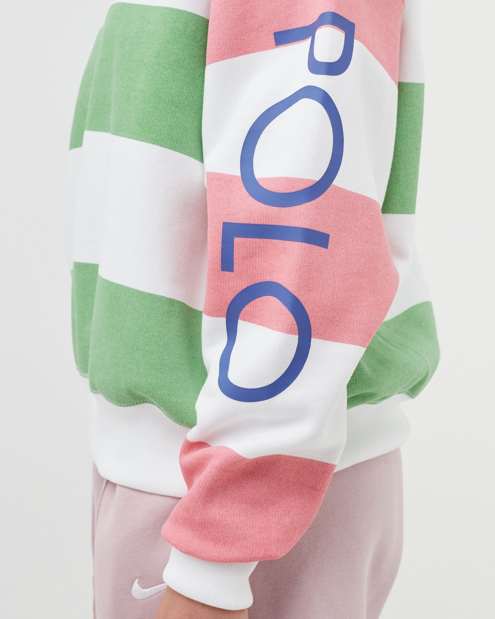 WMNS Striped Polo SWEATER