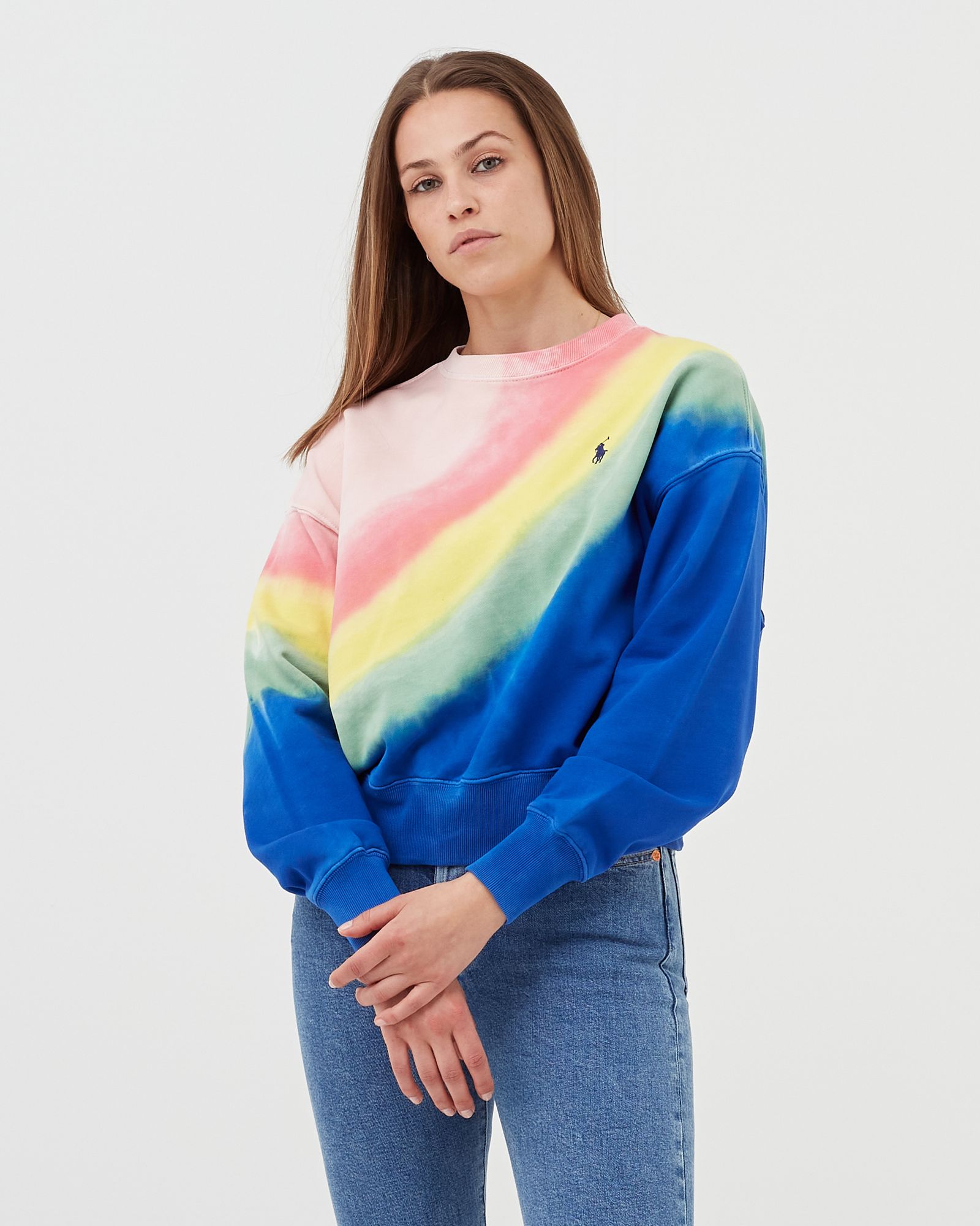 Tie-Dye Terry Sweatshirt