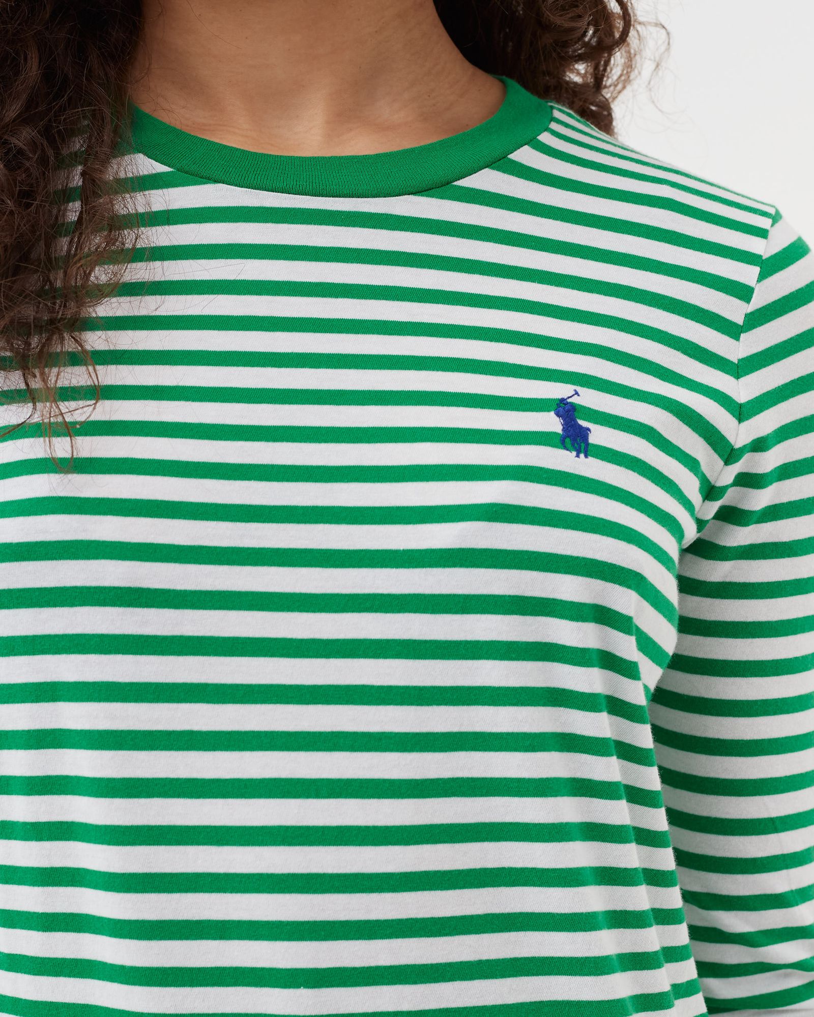 WMNS Polo STRIPE Longsleeve