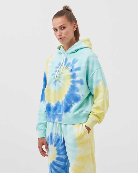 Polo tie sale dye hoodie women's