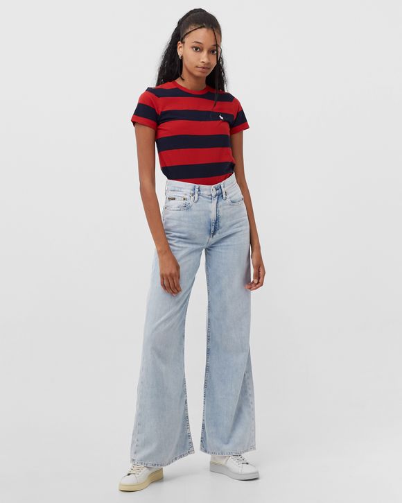 WMNS STRIPE RL S/S TEE