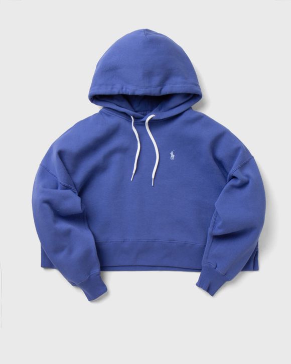 Ralph lauren cropped discount hoodie