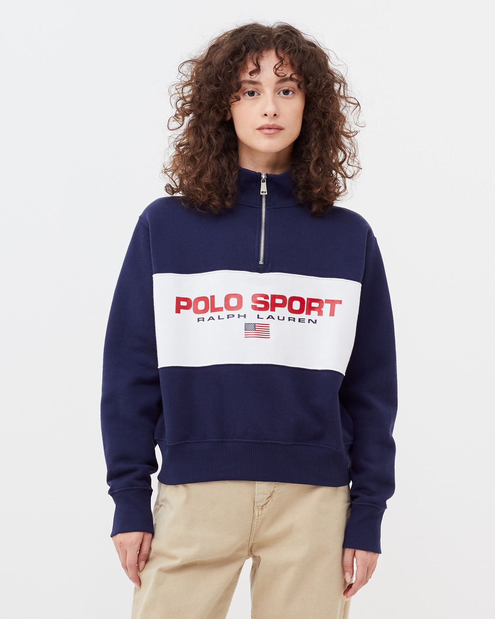 WMNS HALFZIP SWEATSHIRT