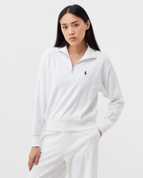 White ralph shop lauren half zip