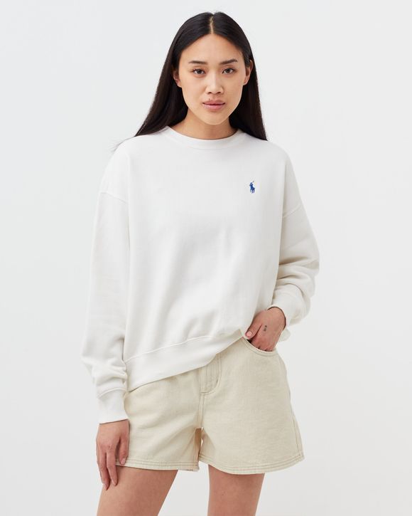 Polo Ralph Lauren WMNS POLO SWEATSHIRT White WHITE