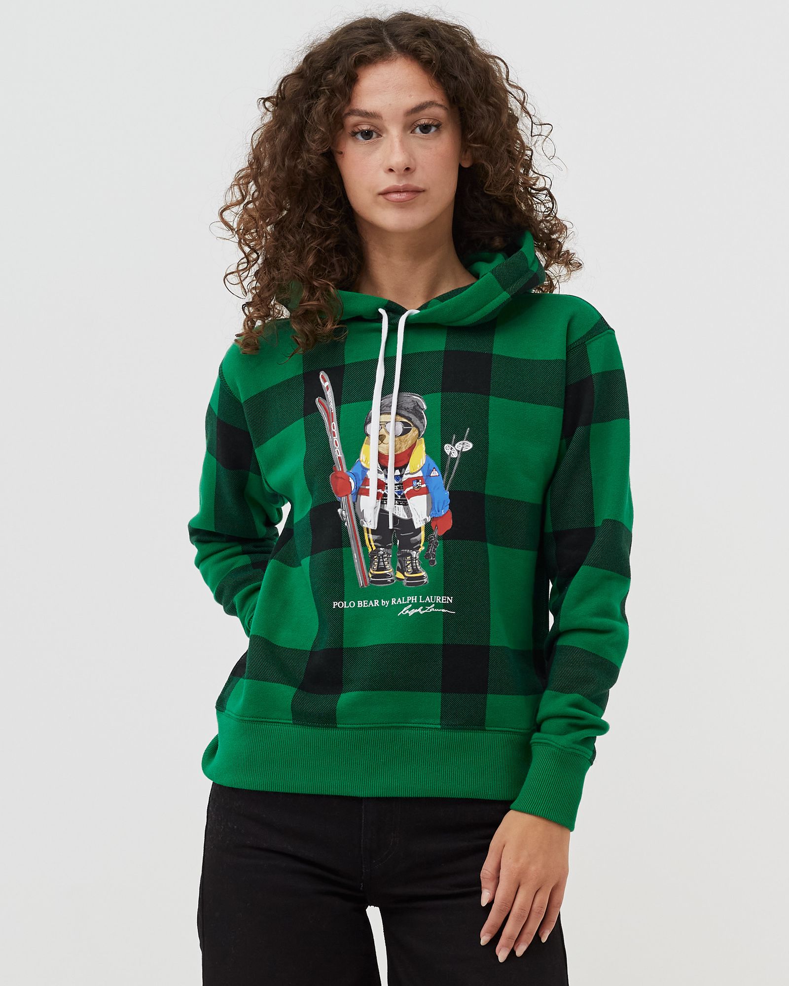 WMNS PRINTED SKIBEAR HOODIE
