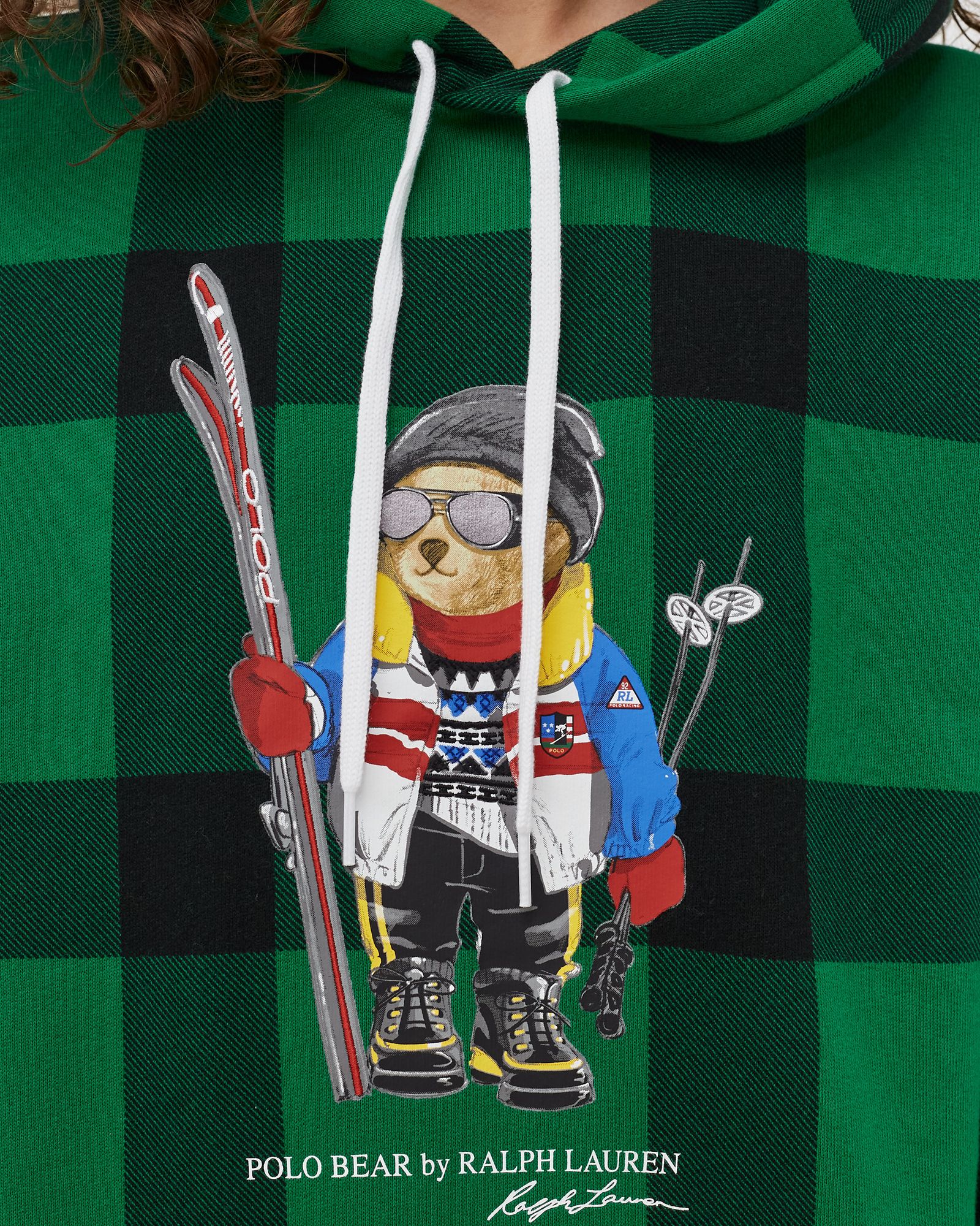 WMNS PRINTED SKIBEAR HOODIE