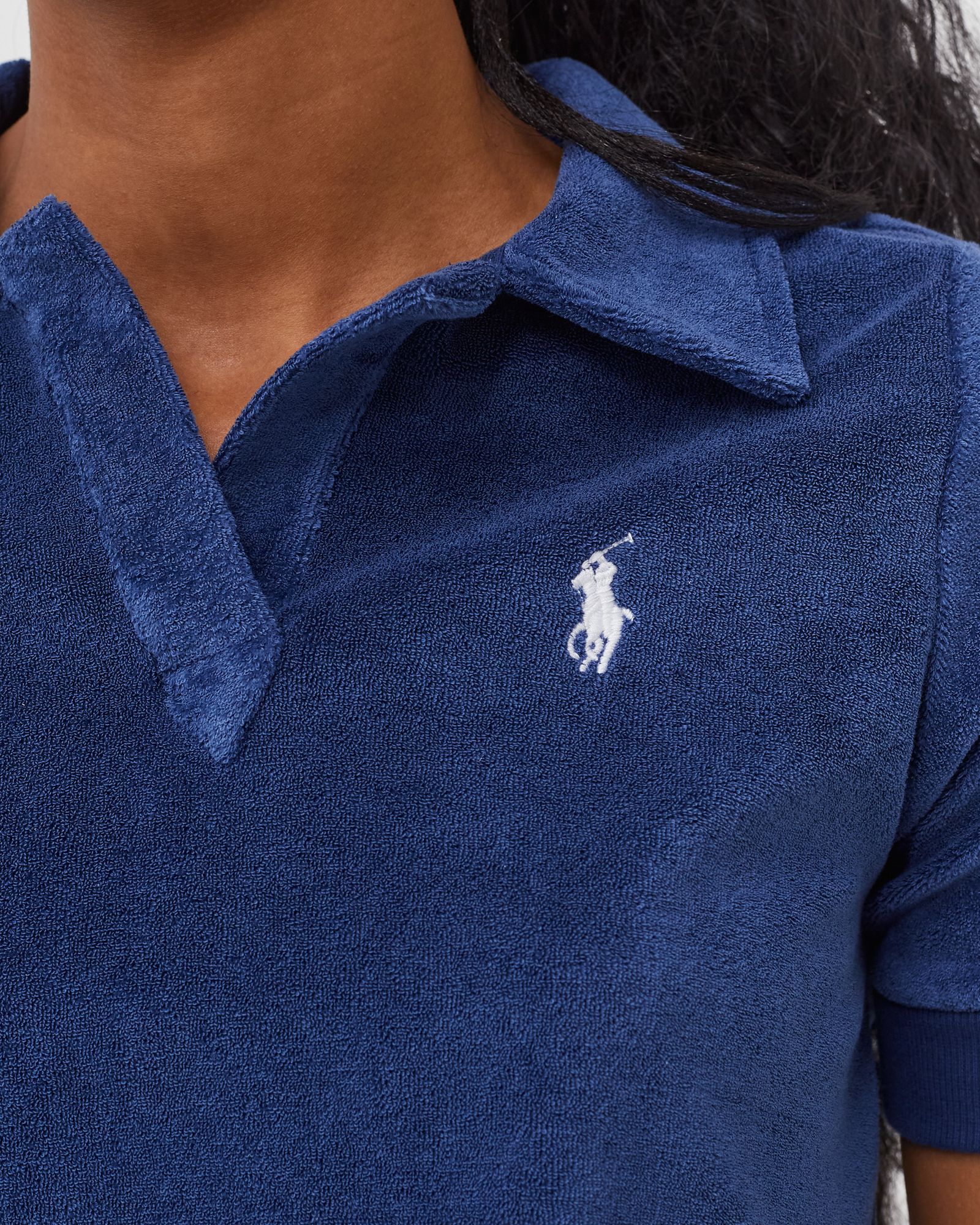 WMNS LONGSLEEVE TERRY POLO SHIRT