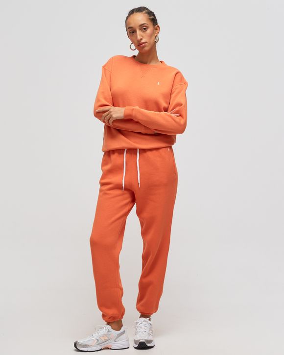 Orange on sale polo sweatpants