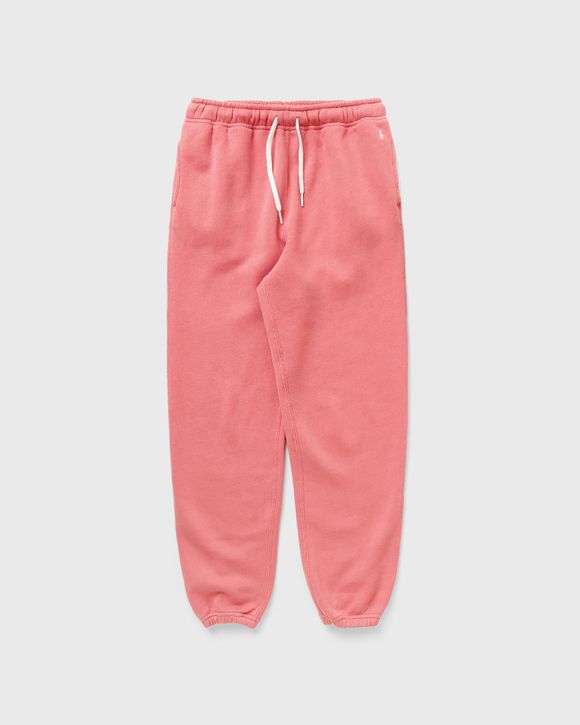 Polo Ralph Lauren Pink Pony Fleece Jogger Pants - Macy's
