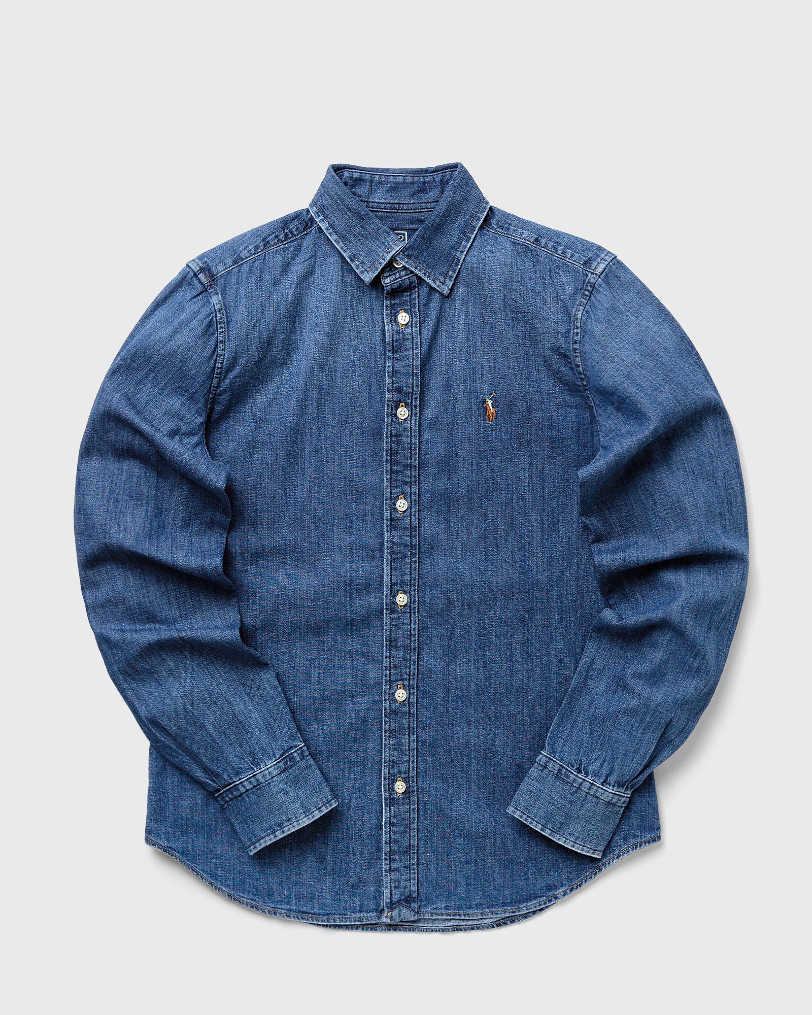 WMNS LONG SLEEVE BUTTON FRONT SHIRT