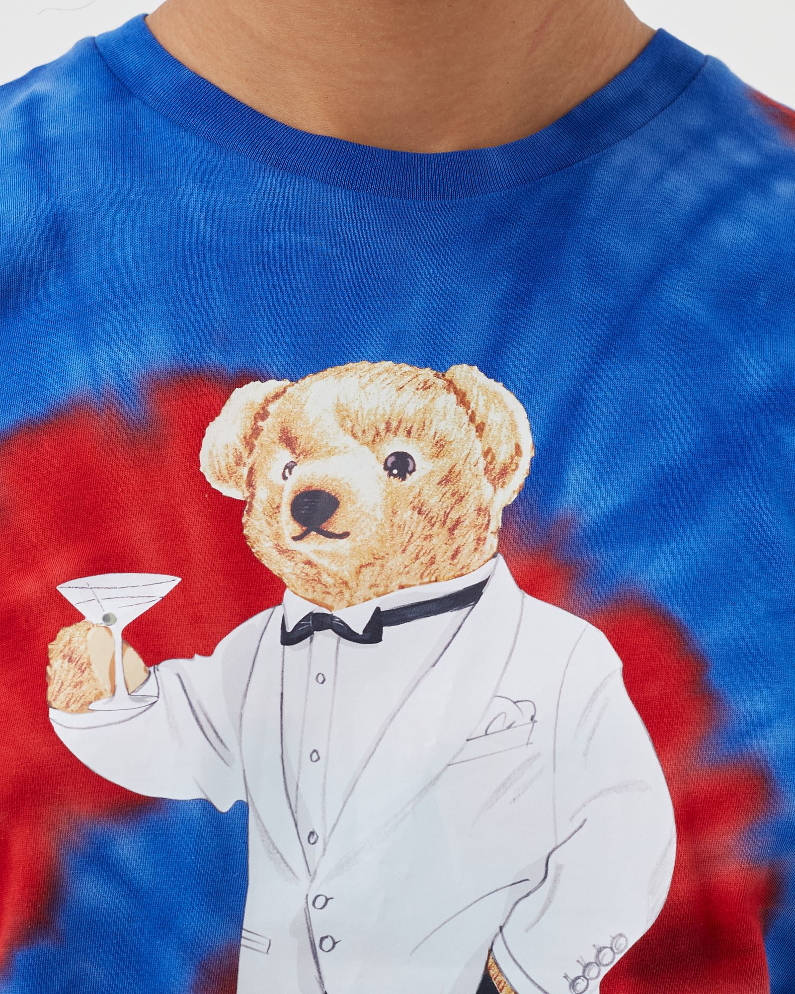 WMNS TIE DYE BEAR TEE