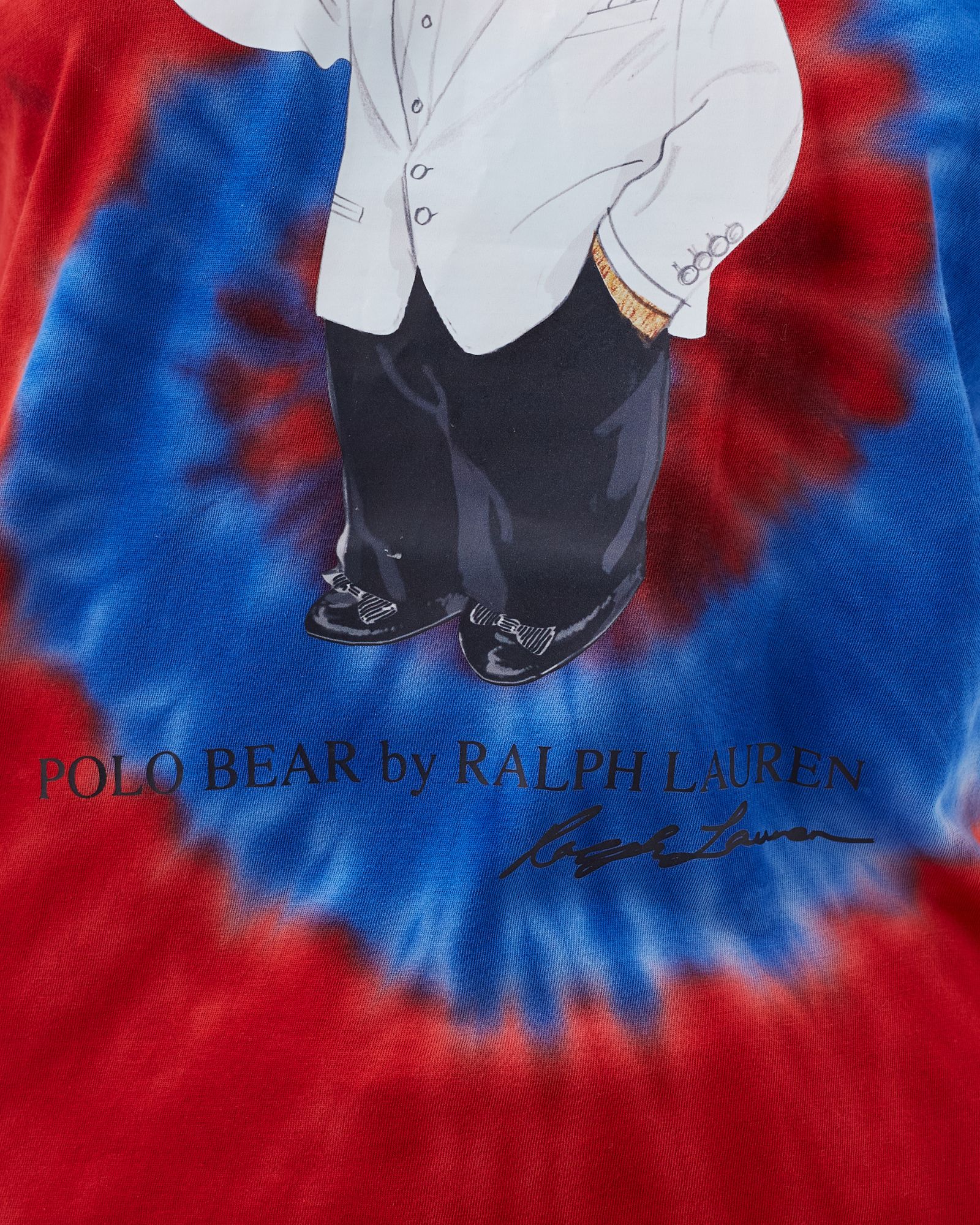 WMNS TIE DYE BEAR TEE