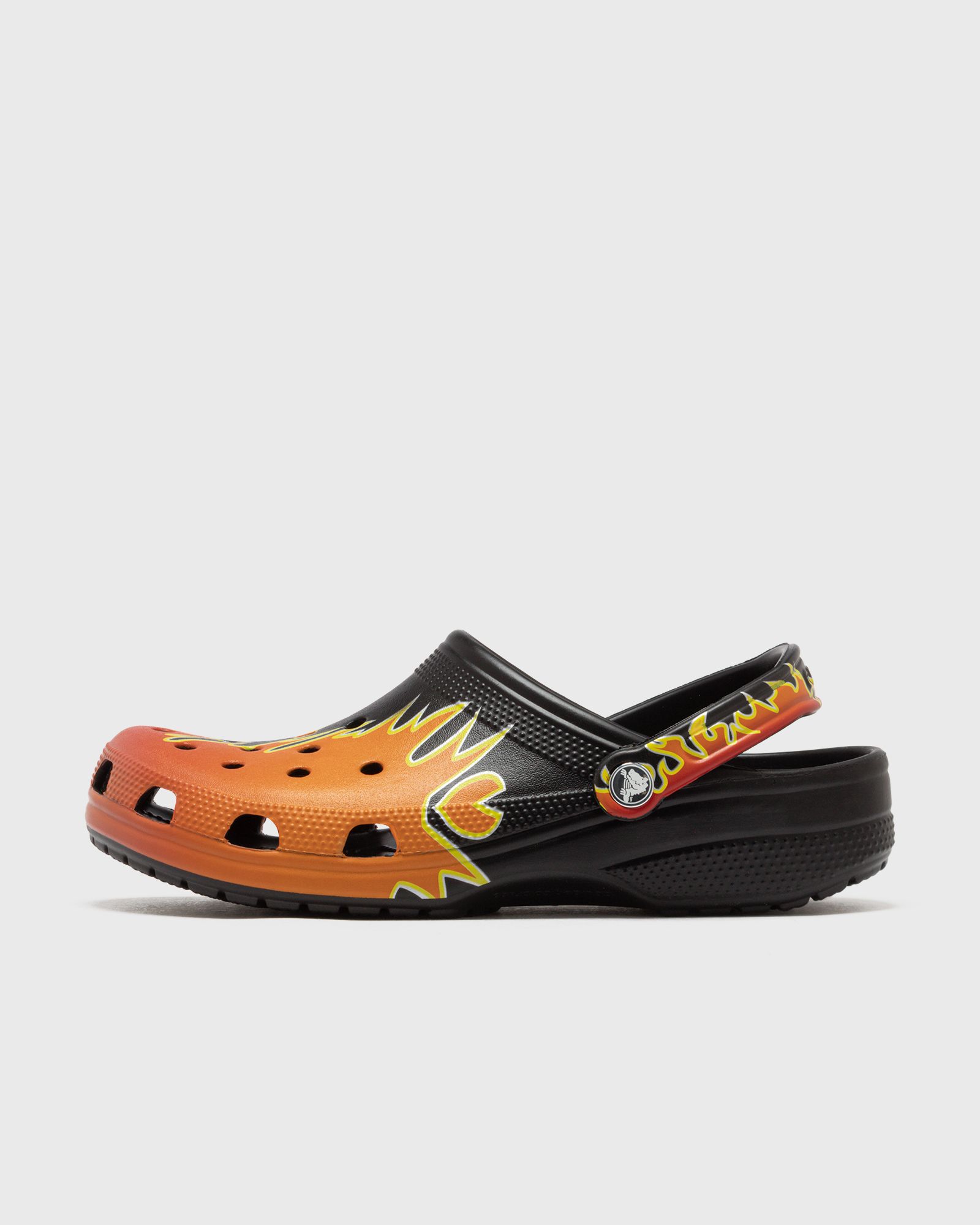 Classic Flames Clog Blk/Mlti