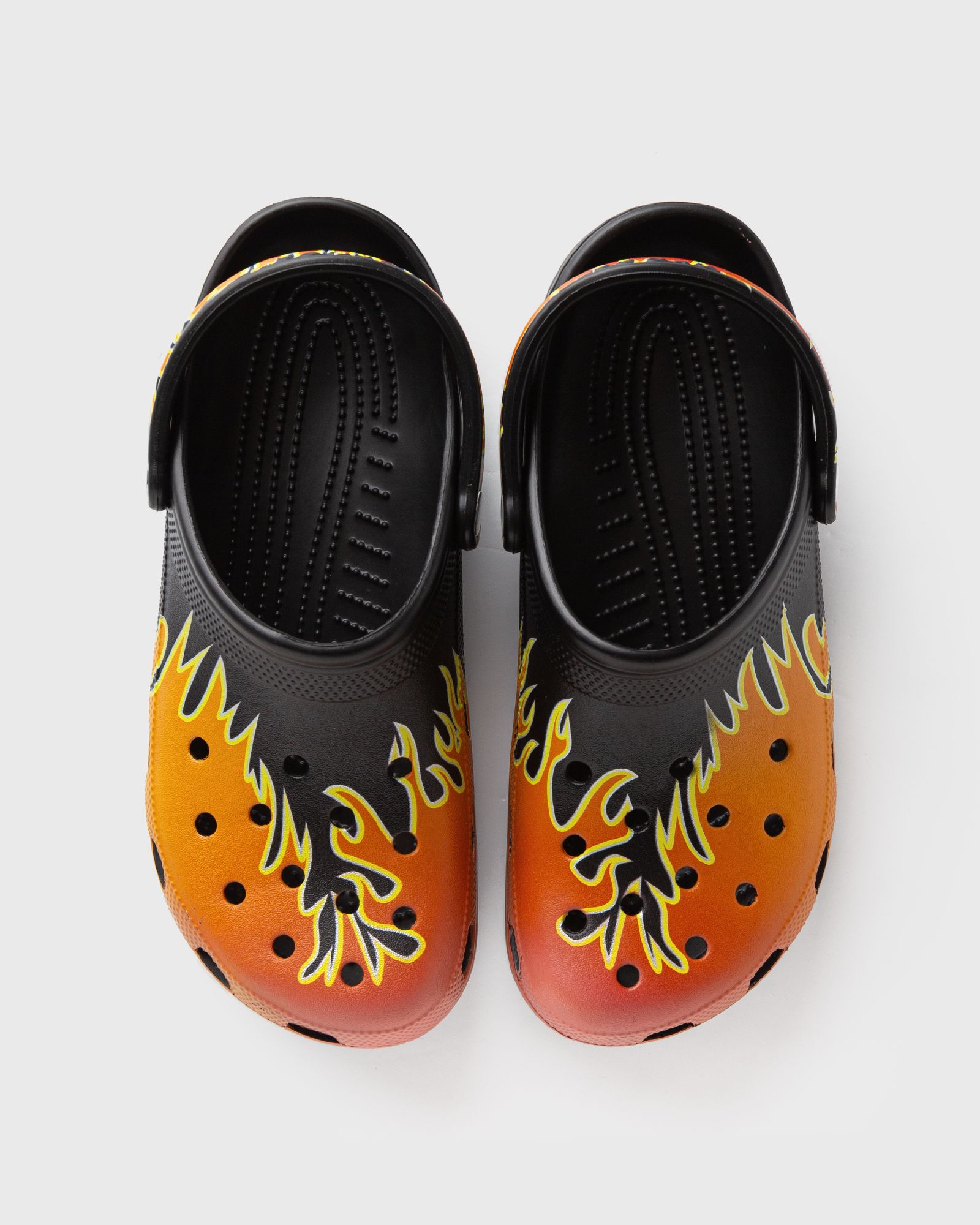 Classic Flames Clog Blk/Mlti