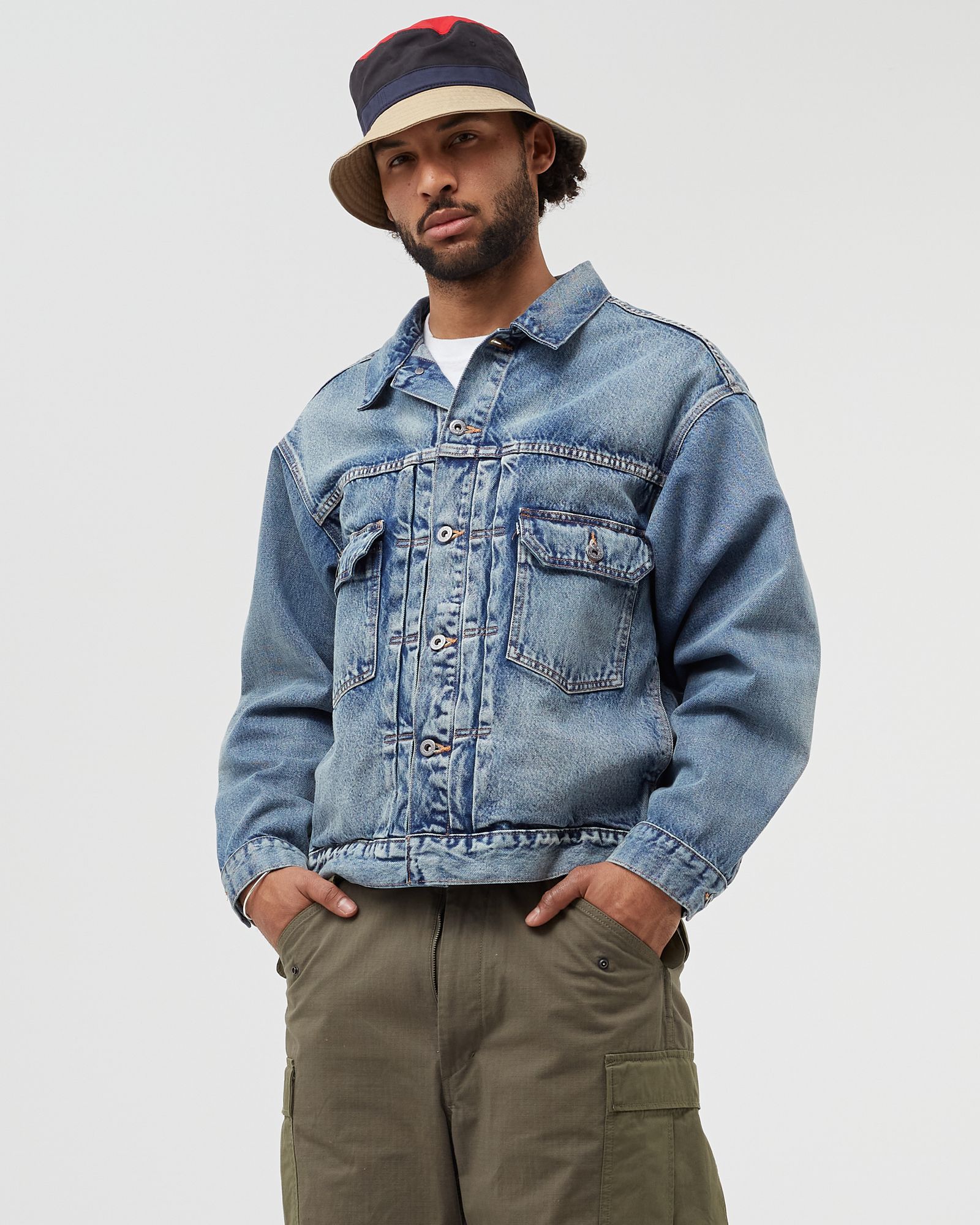 MADE & CRAFTED OVERSIZED TYPE II TRUCKER JACKET