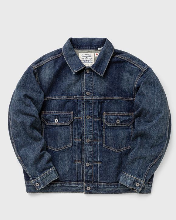 Levis LMC OVERSZD TYPE II TRKR Blue - Z7848 LMC DARK RUSH MOJ INDIGO STON