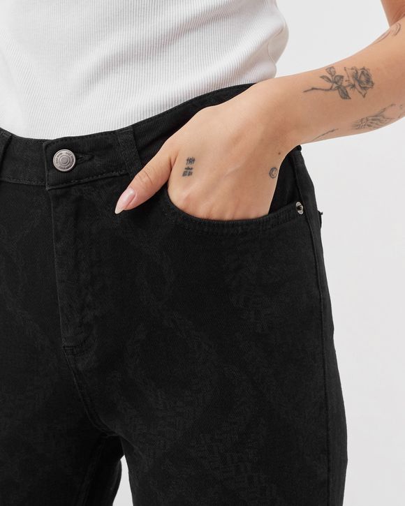 Daily Paper WMNS lilian pants (boot cut) Black
