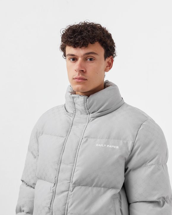 Daily Paper Ruzna Monogram Puffer Jacket - Grey