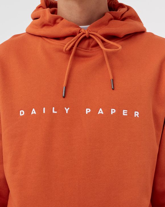 Orange daily paper hoodie new arrivals