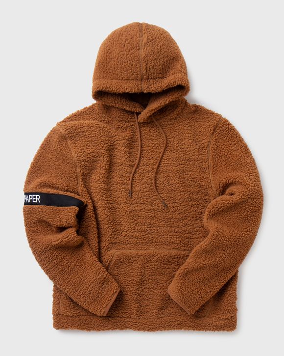 Brown sherpa sweater online