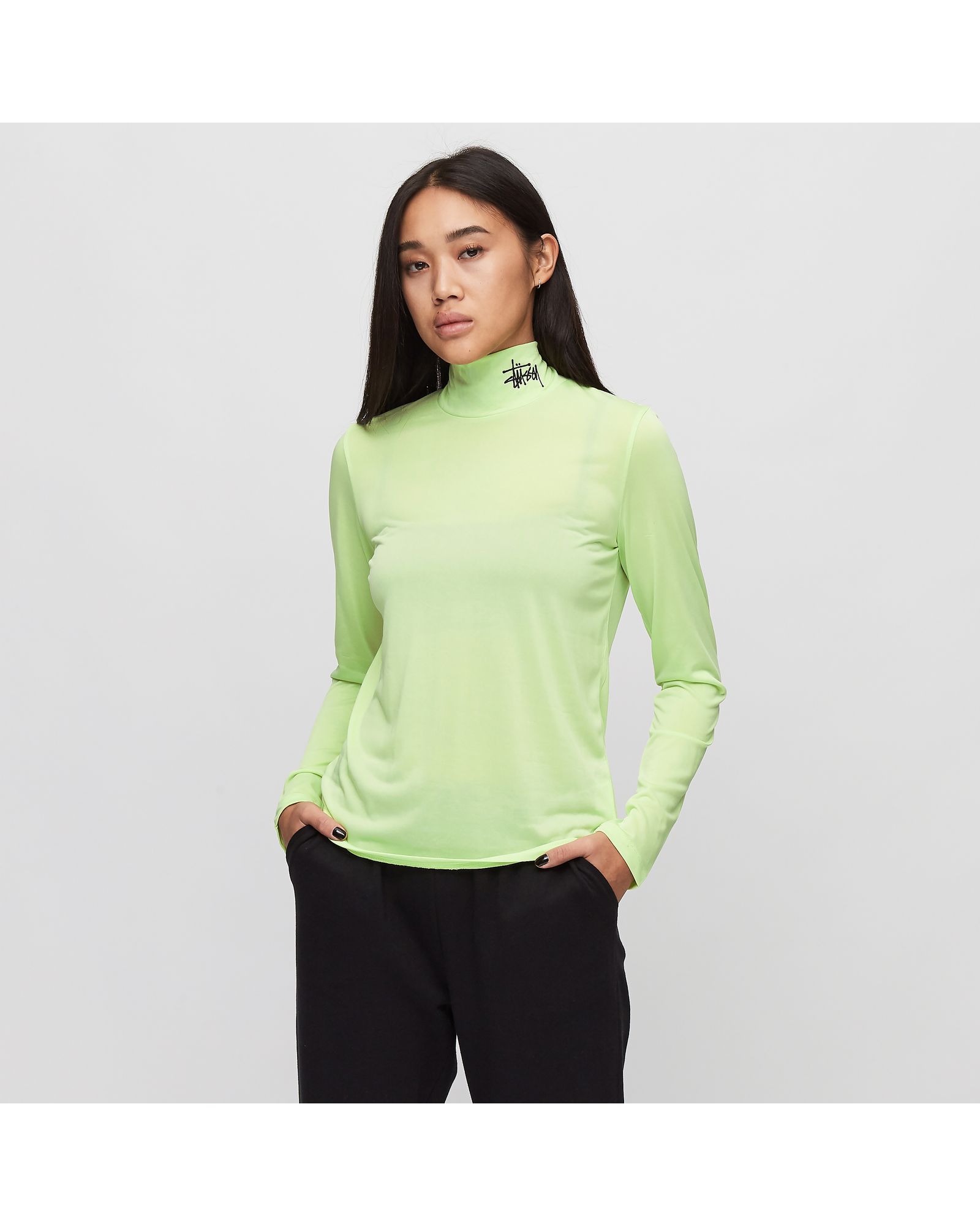 Monty Tissue Mock Neck