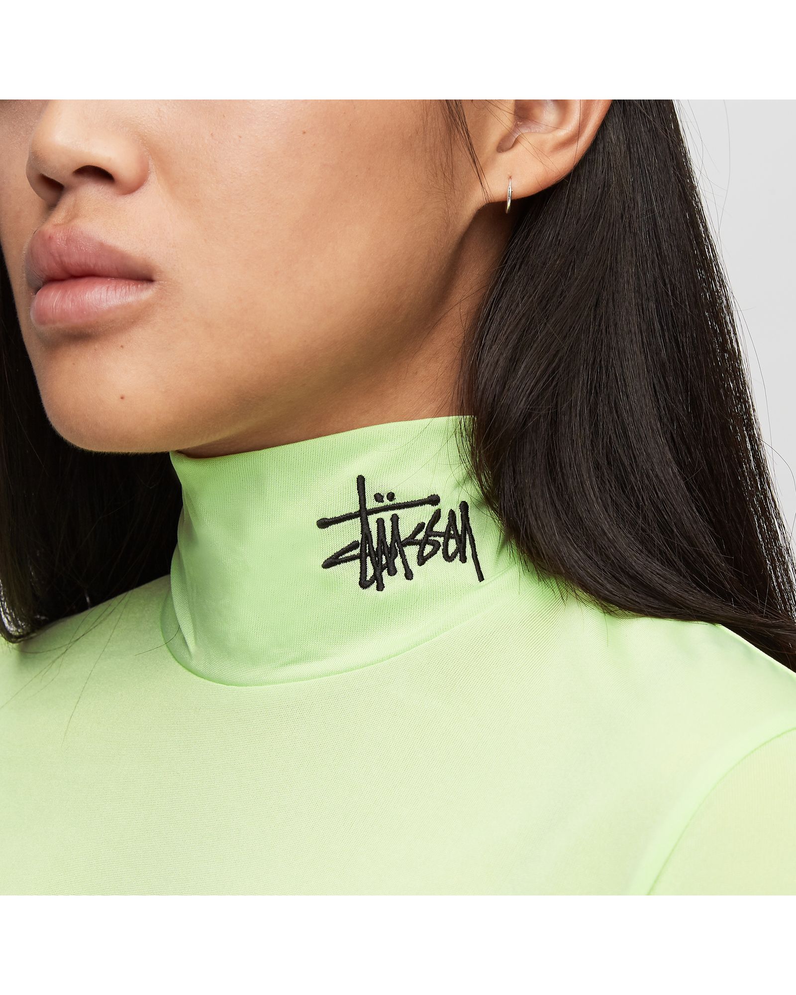 Monty Tissue Mock Neck