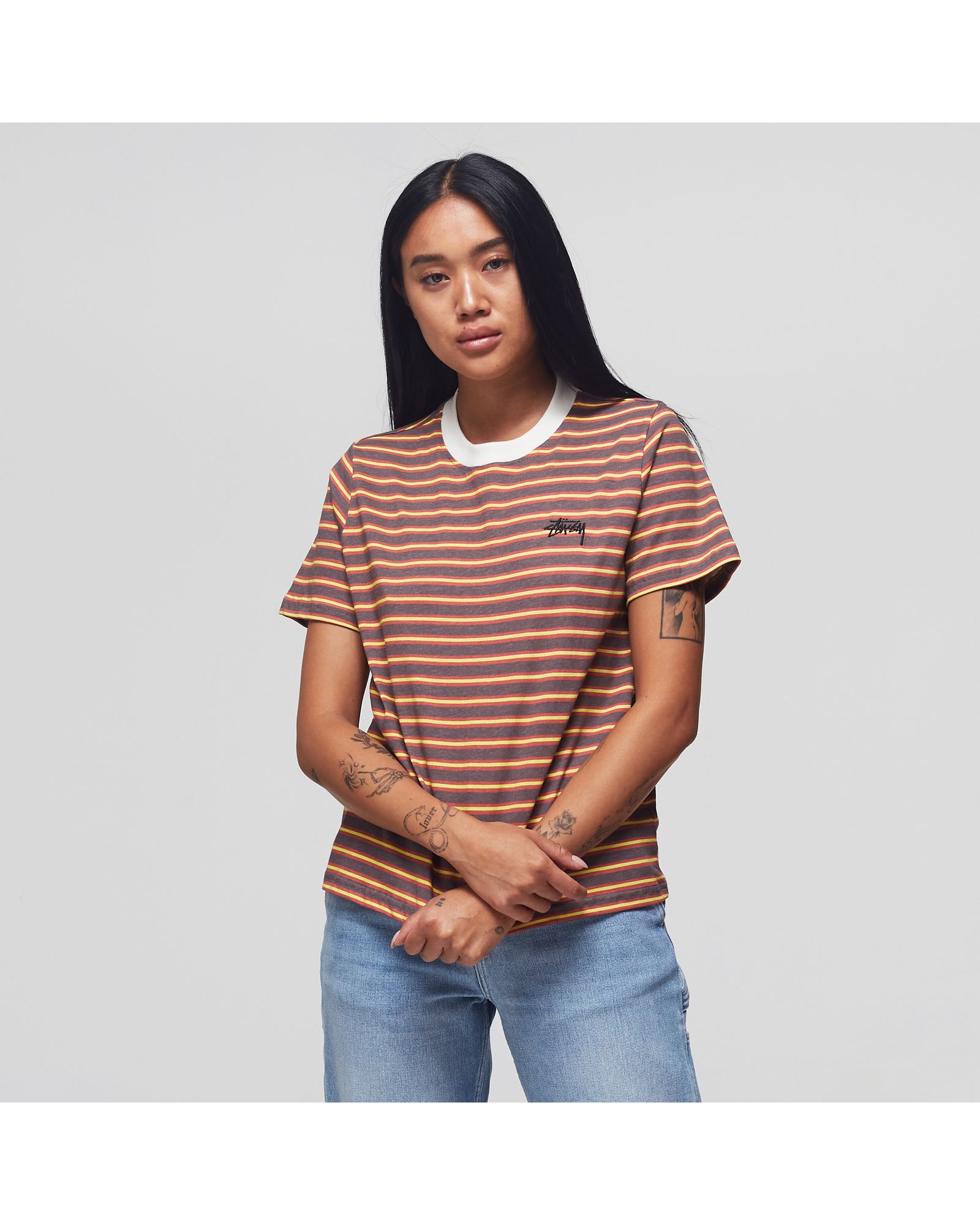 WMNS Printed Stripe Tee