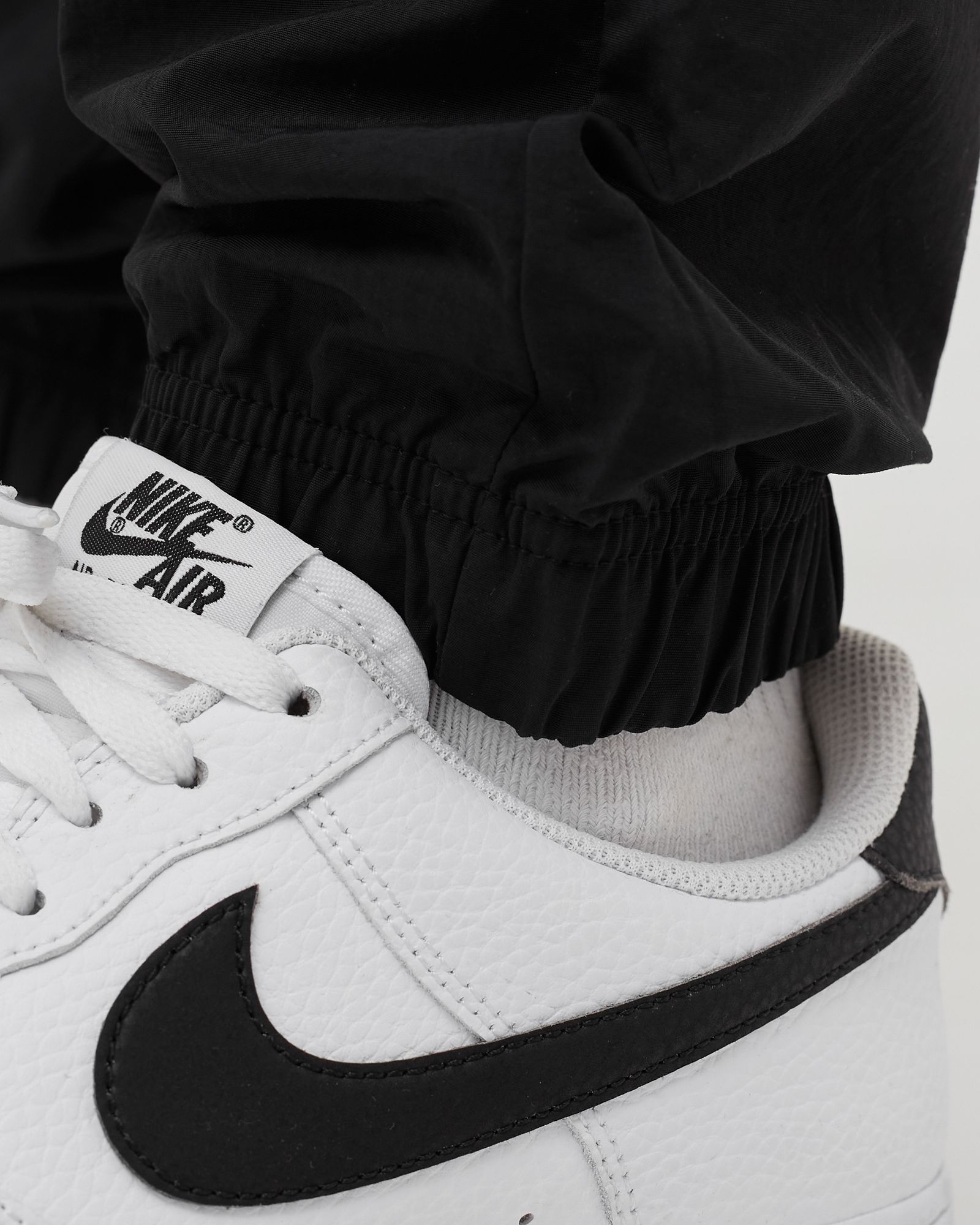 RIBBED CUFFED REVERSE WEAVE JOGGERS