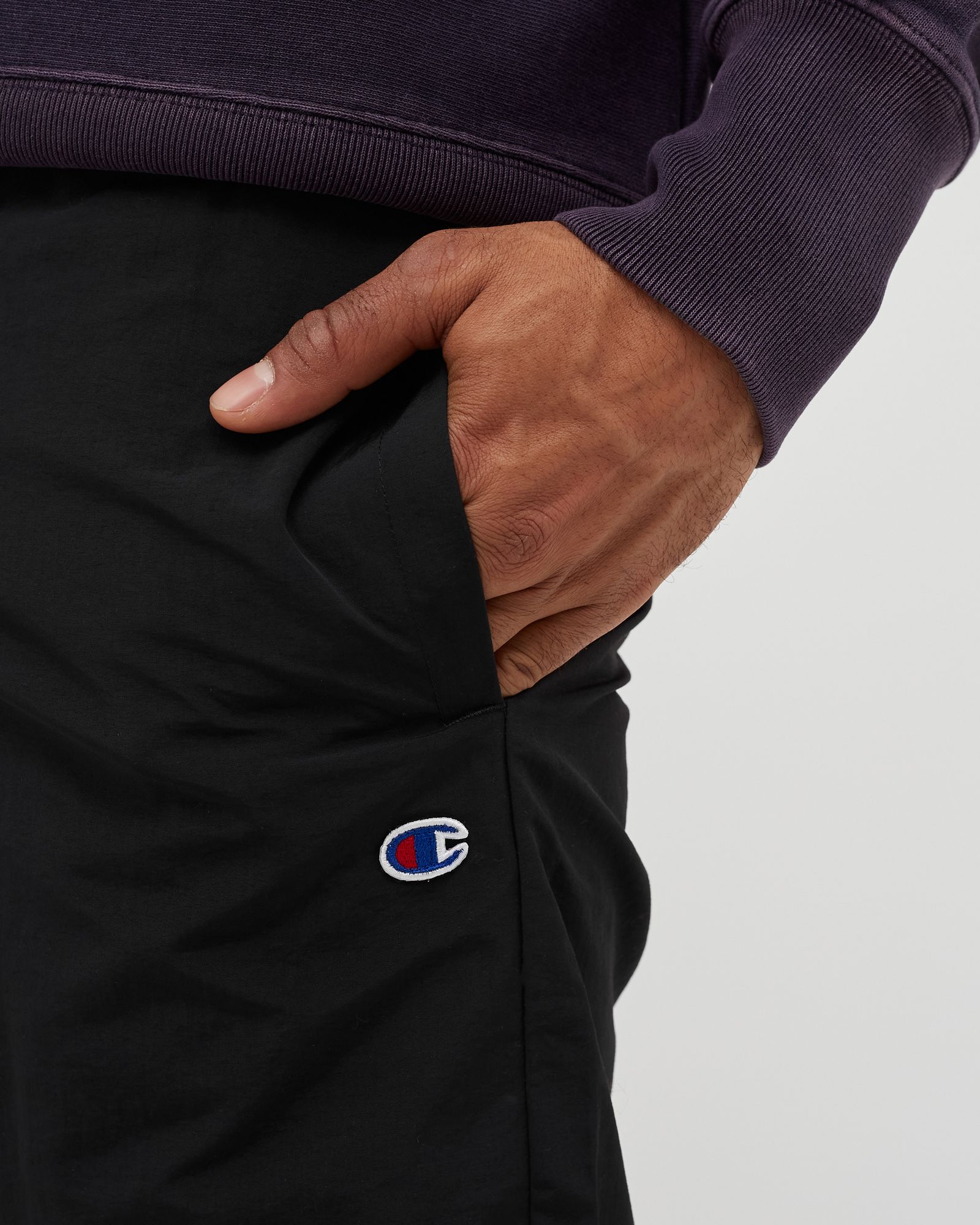 RIBBED CUFFED REVERSE WEAVE JOGGERS