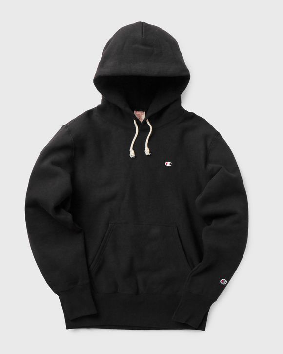 etikette Gør alt med min kraft Stædig CHAMPION REVERSE WEAVE HOODIE Black | BSTN Store