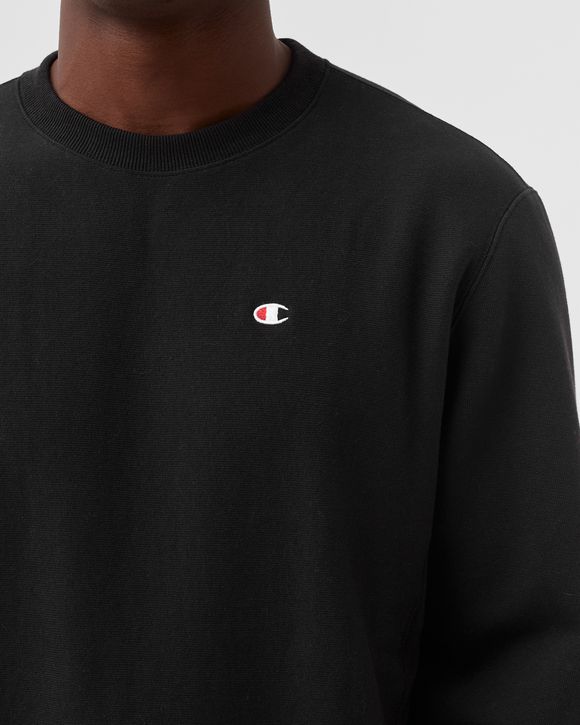 Champion reverse weave sweatshirt clearance black