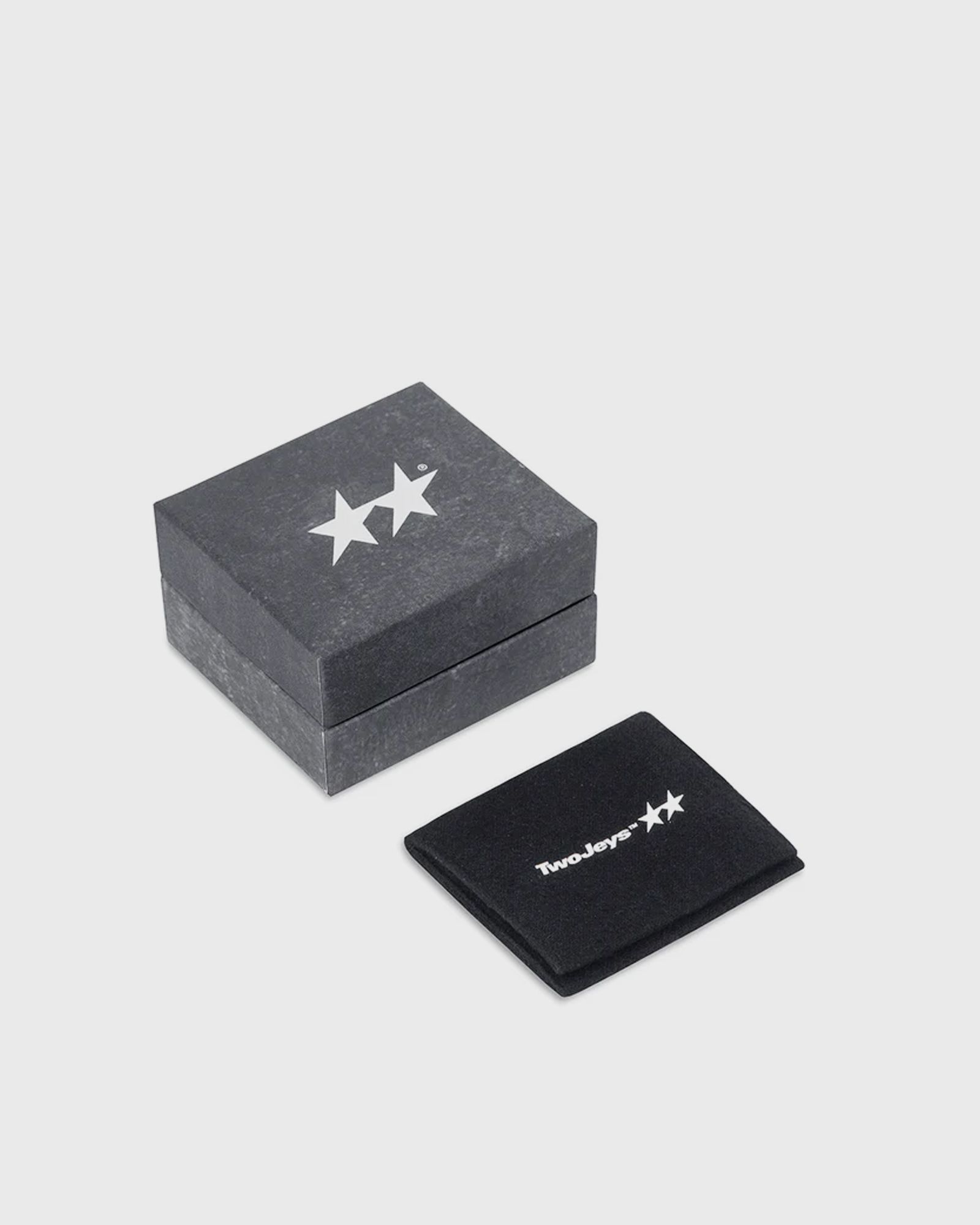 Black Enameled Stars Bracelet