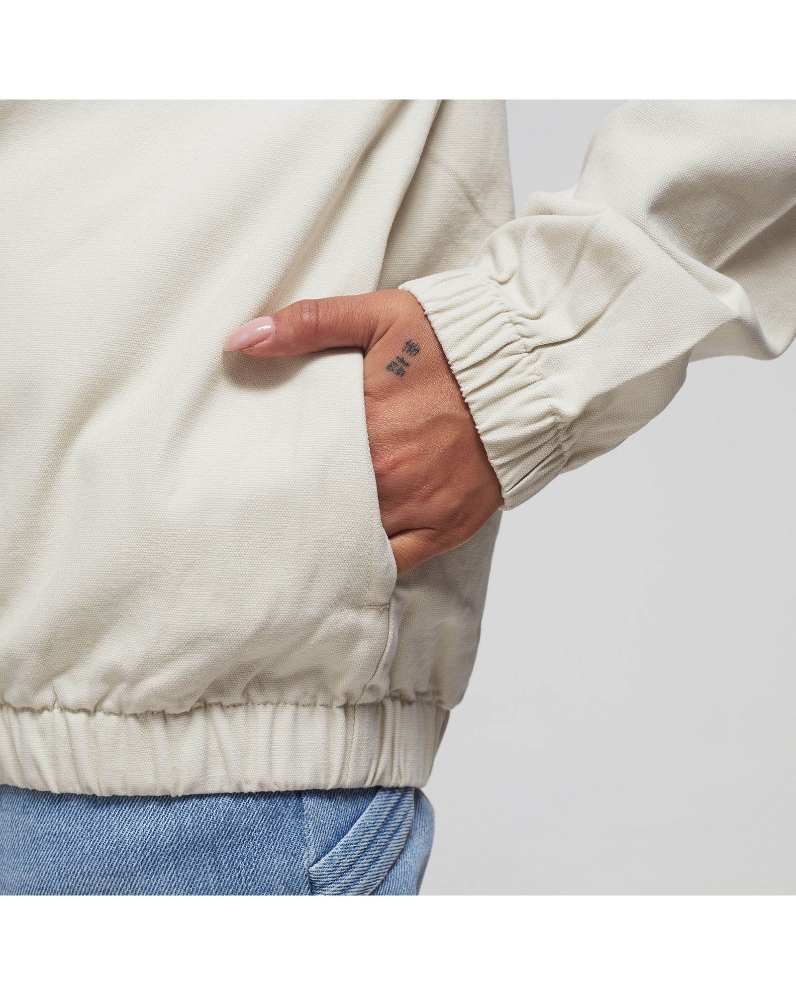 WMNS Printed Stripe Hood Jacket